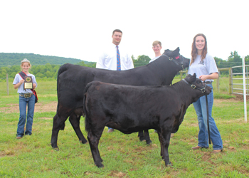 Reserve Grand Champion Cow-calf Pair